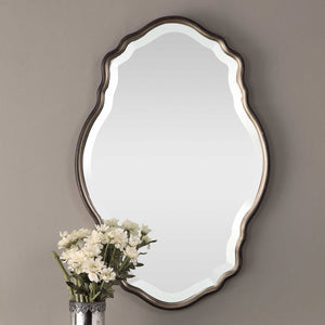 Graceful Curves Mirror - Iron