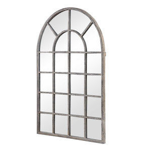 Antique Rustic Gray Mirror - Iron