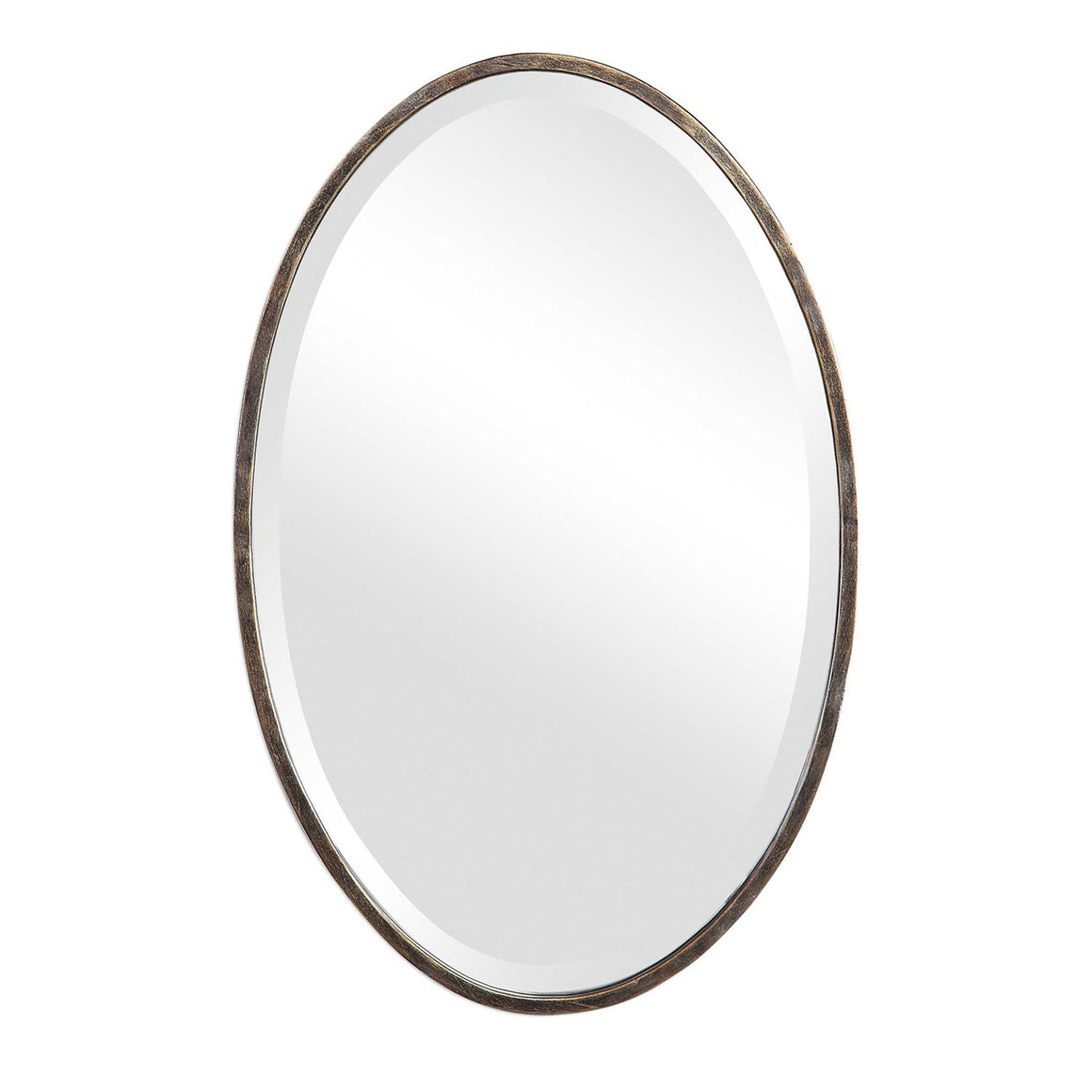 Mirror - Rich Dark Bronze with Golden Highlights
