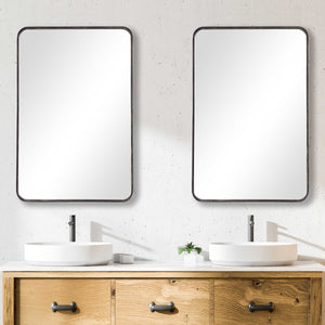 Mirror - Dark Bronze Metal Frame