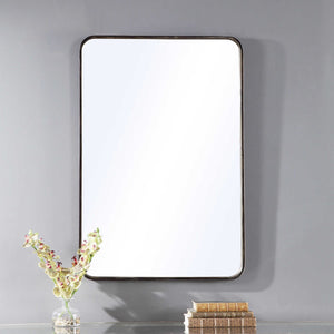 Mirror - Dark Bronze Metal Frame