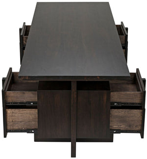 Bridge Desk - Ebony Walnut