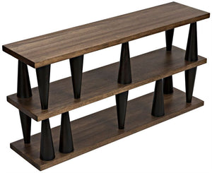 Mood Console - Ebony and Dark Walnut