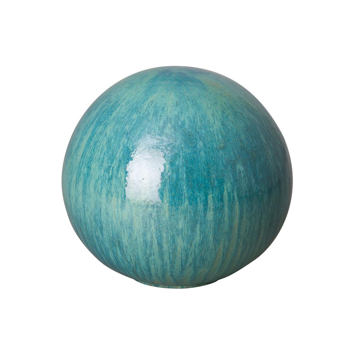 Landscape Gazing Ball - 24 inch Aruba Blue Glaze