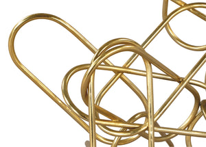 Clip Table Art Gold