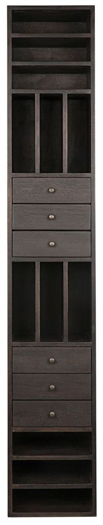 Tubula Bookcase - Ebony Walnut