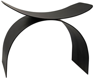 Papillon Stool - Black Metal