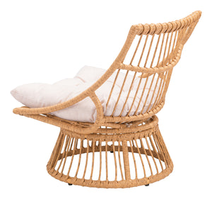Franco Accent Chair Beige & Natural