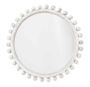 Brighton Mirror - White Washed Wood