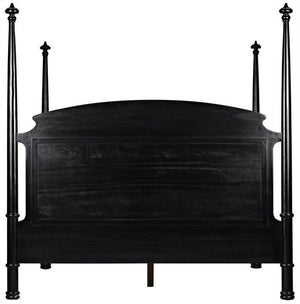 Douglas Bed, Eastern King - Hand Rubbed Black