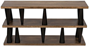 Mood Console - Ebony and Dark Walnut