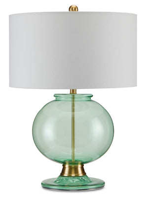 Jocasta Table Lamp - Clear Emerald