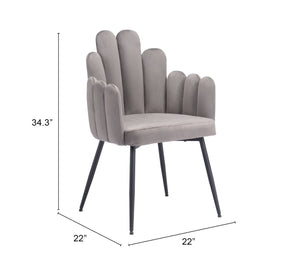 Noosa Dining Chair (Set of 2) Gray
