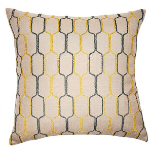 Zinc Honeycomb Natural Pillow